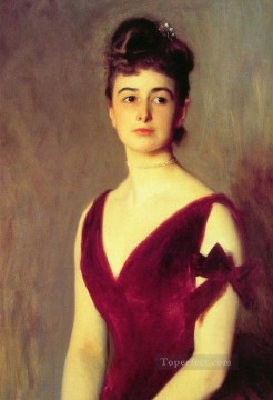 La señora Charles E pulgadas retrato John Singer Sargent Pinturas al óleo
